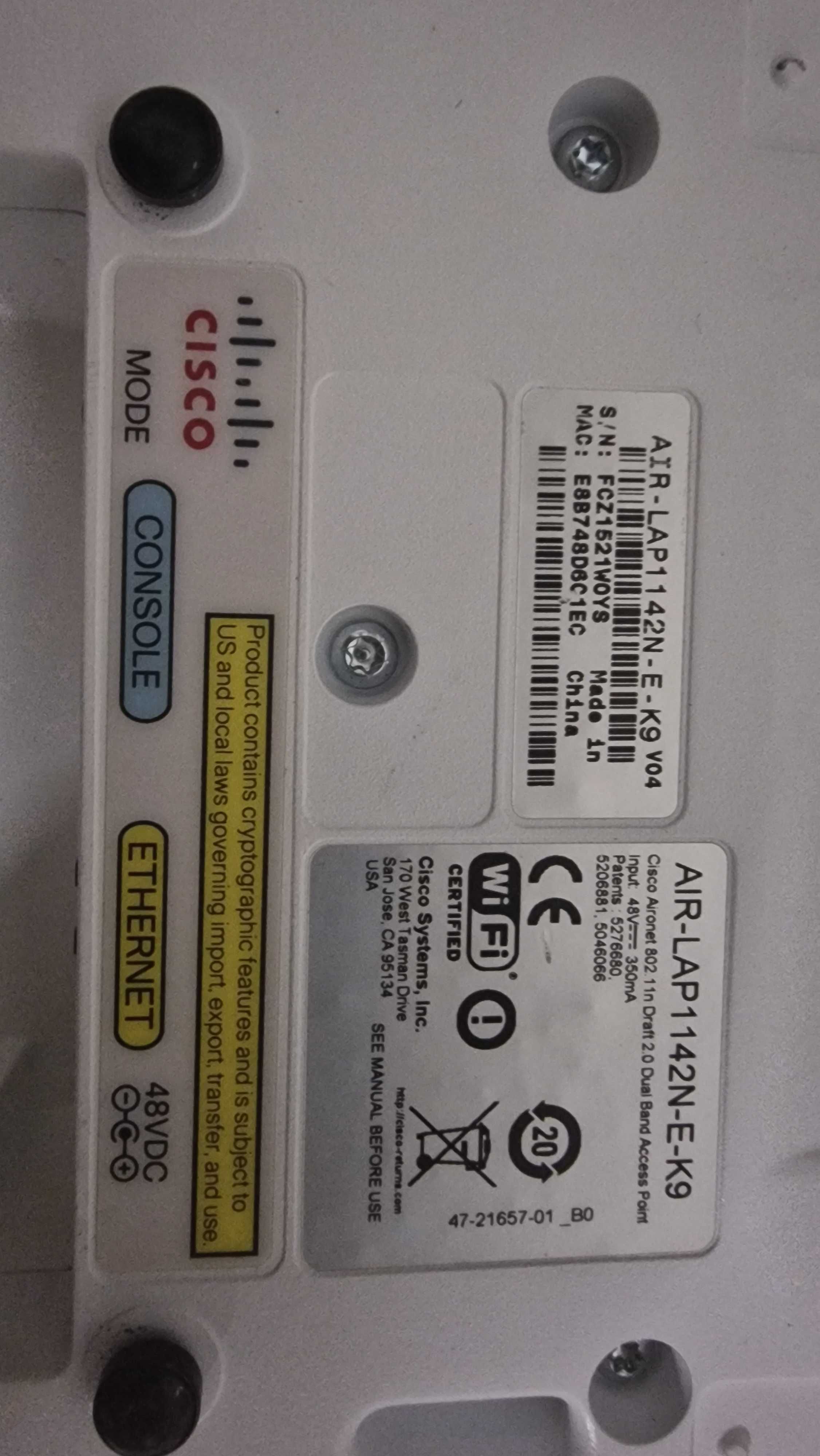 Точка доступа Cisco AIR-LAP1142N-E-K9 (2шт.)