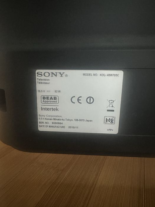 Vand tv smart led Sony Bravia!