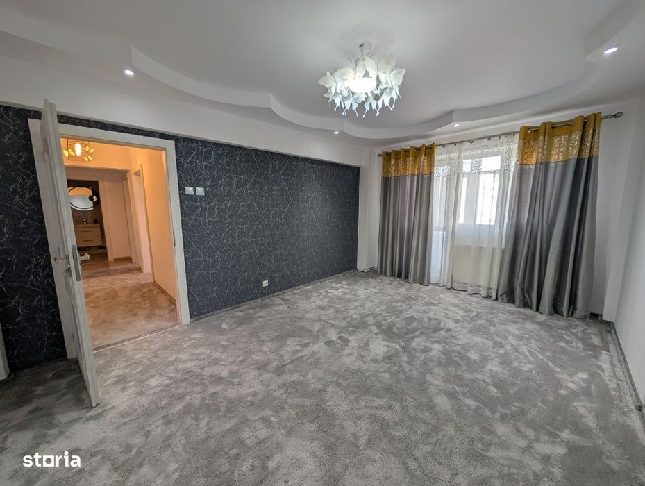 Renovat, 2 camere decomandate - 64 mp , etaj intermediar, Nord