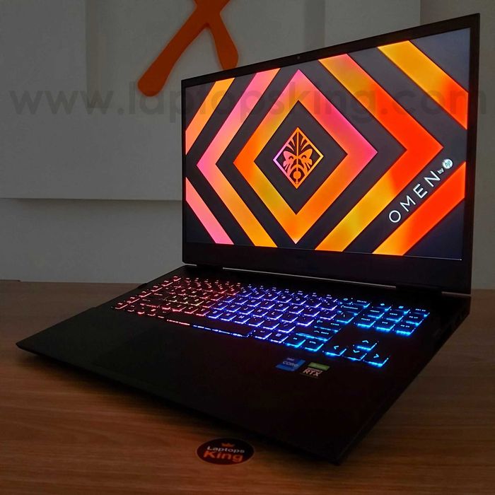 Laptop gaming HP OMEN 17", intel core i7-11800H, video 6 gb RTX 3060