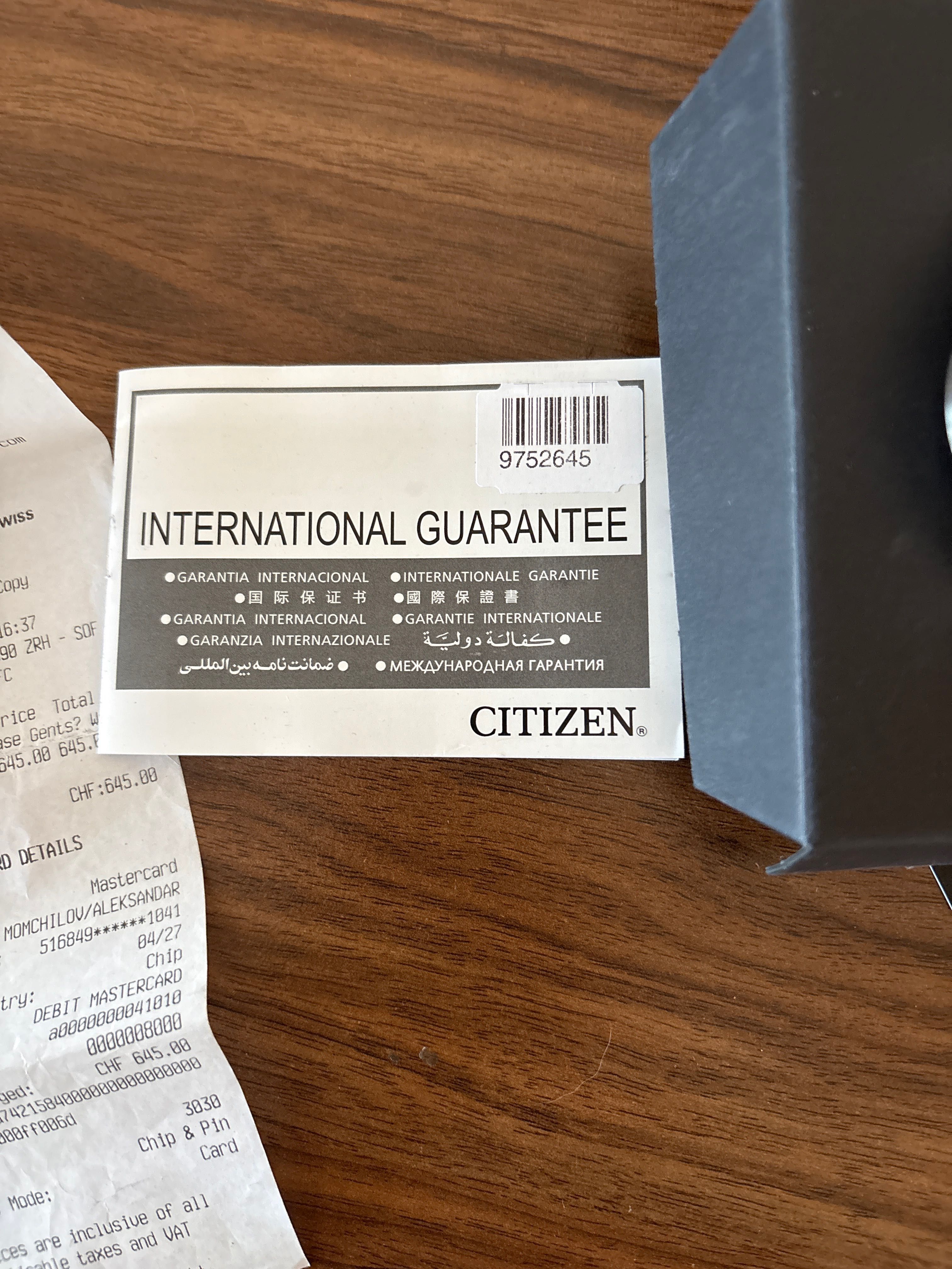 Citizen Gts Eco Drive Radio Controled