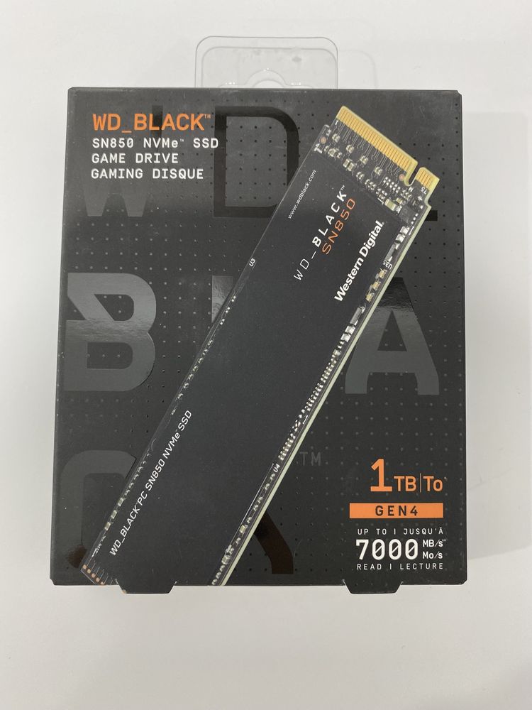 Western Digital Black SN-850 WDS100T1X0E-00AFY0 1TB