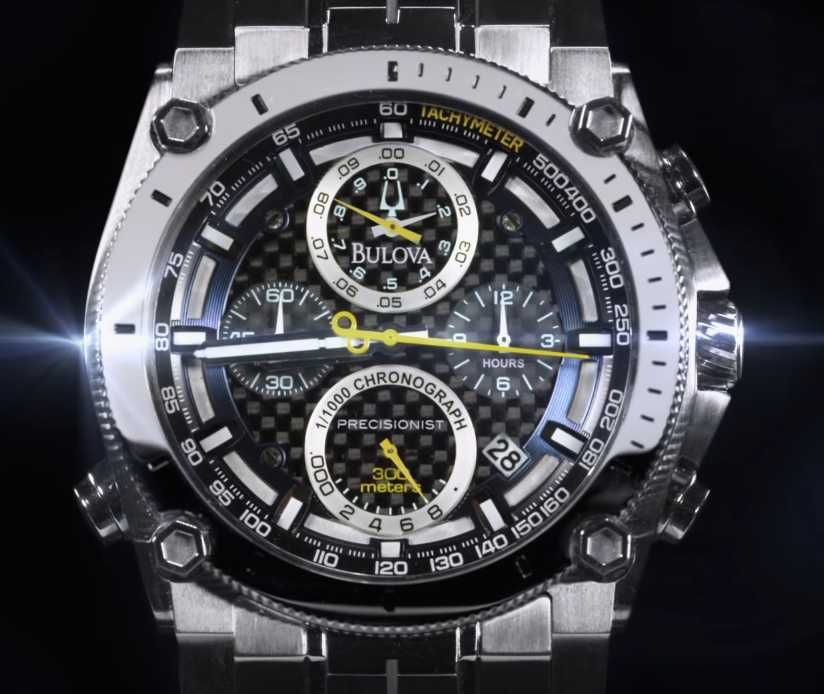 BULOVA PRECISIONIST 96B175 champlain chronograph