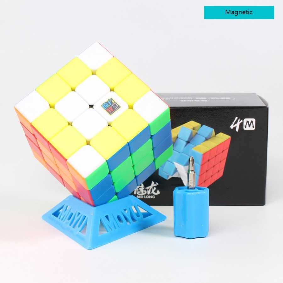 Cub Rubik 4x4 Magnetic | MoYu Meilong 4m Stickerless Nou!