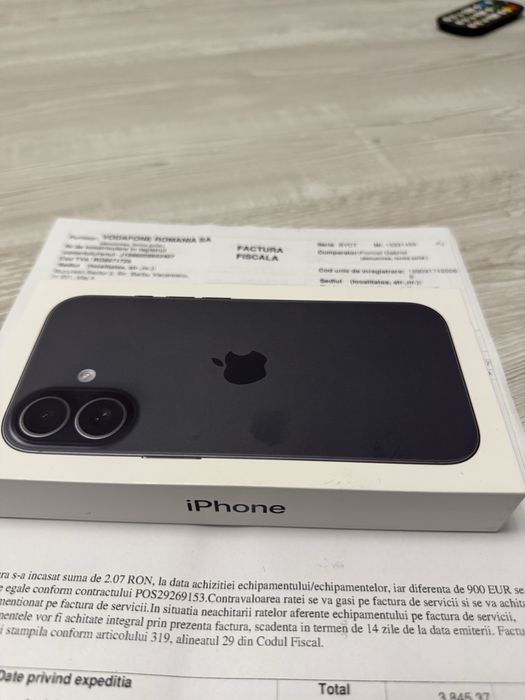 iPhone 17 256gb Black - NOU, sigilat, cu factura