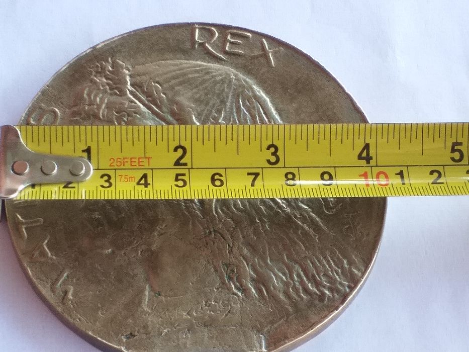placheta bronz mathias rex matei corvinul