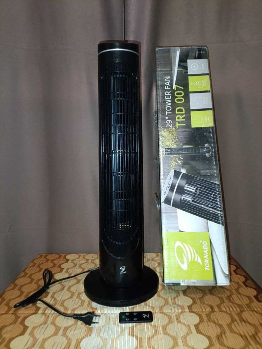 Вентилятор напольный tower fan trd 007