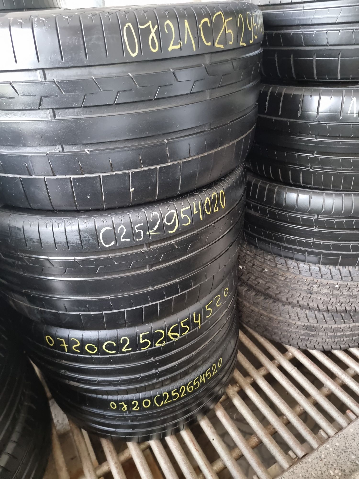 265 45 ZR 20 XL DOT 21 Michelin M Pace/295/40 ZR 20 XL Sport Contat 6/