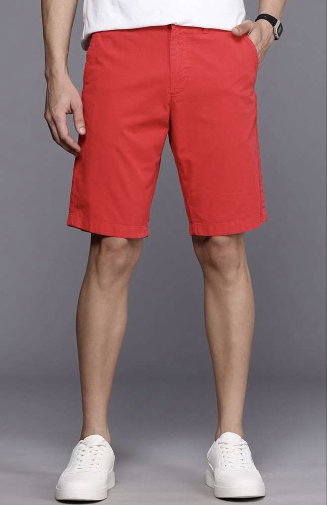Abercrombie & Fitch Red Chino Shorts W34