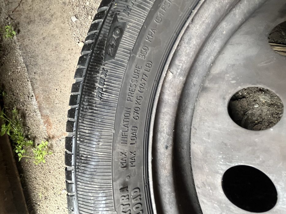 205/55/16 летни гуми с джанти 2 бр