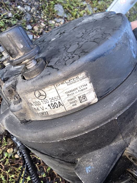 Алтернатор за mercedes w203 190Ah