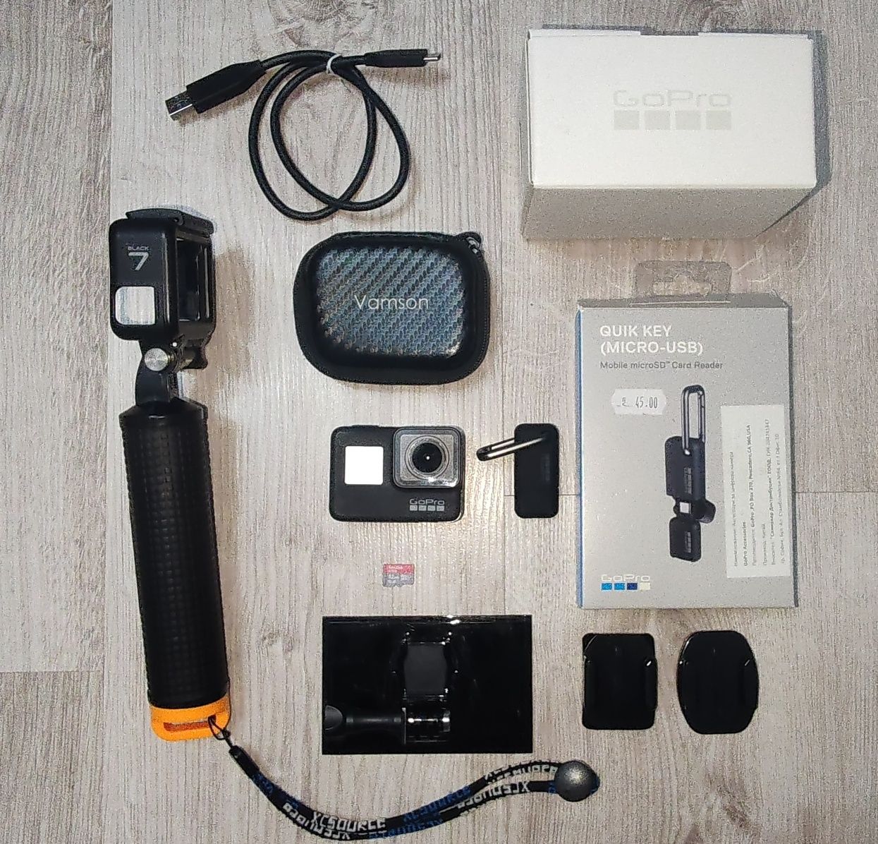 GO PRO 7 HERO BLACK + Подаръци / Топ Оферта/ СУПЕР Цена
