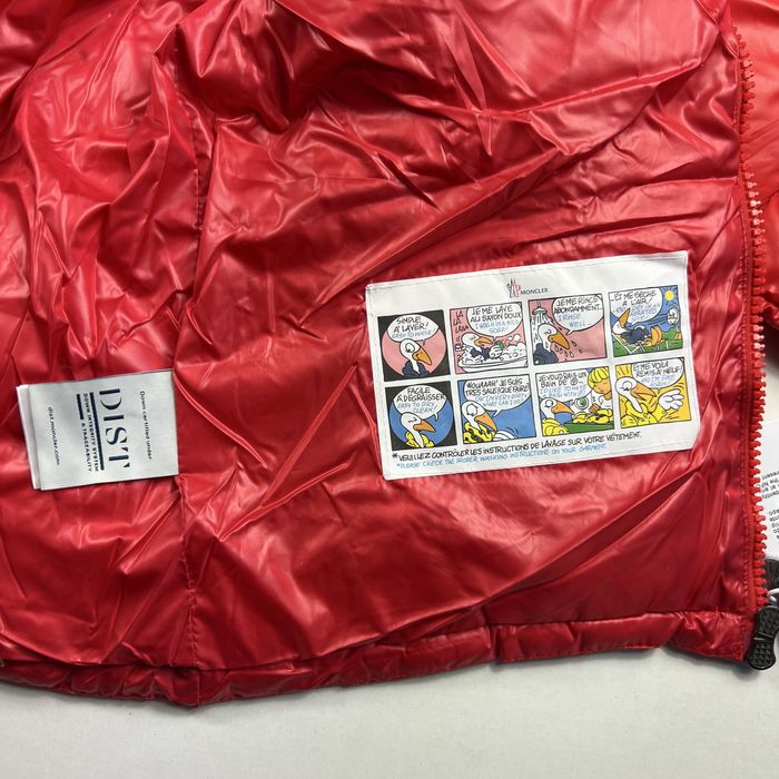 Moncler Червено Яке - Unisex Мъжко Дамско