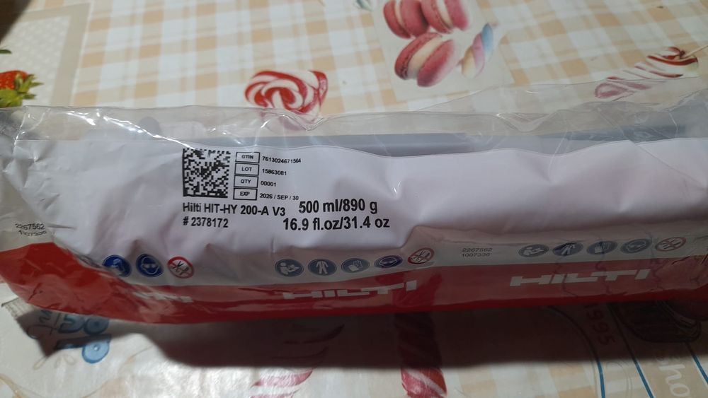 Ancora chimica HILTI...Pistol ancora chimică HILTI