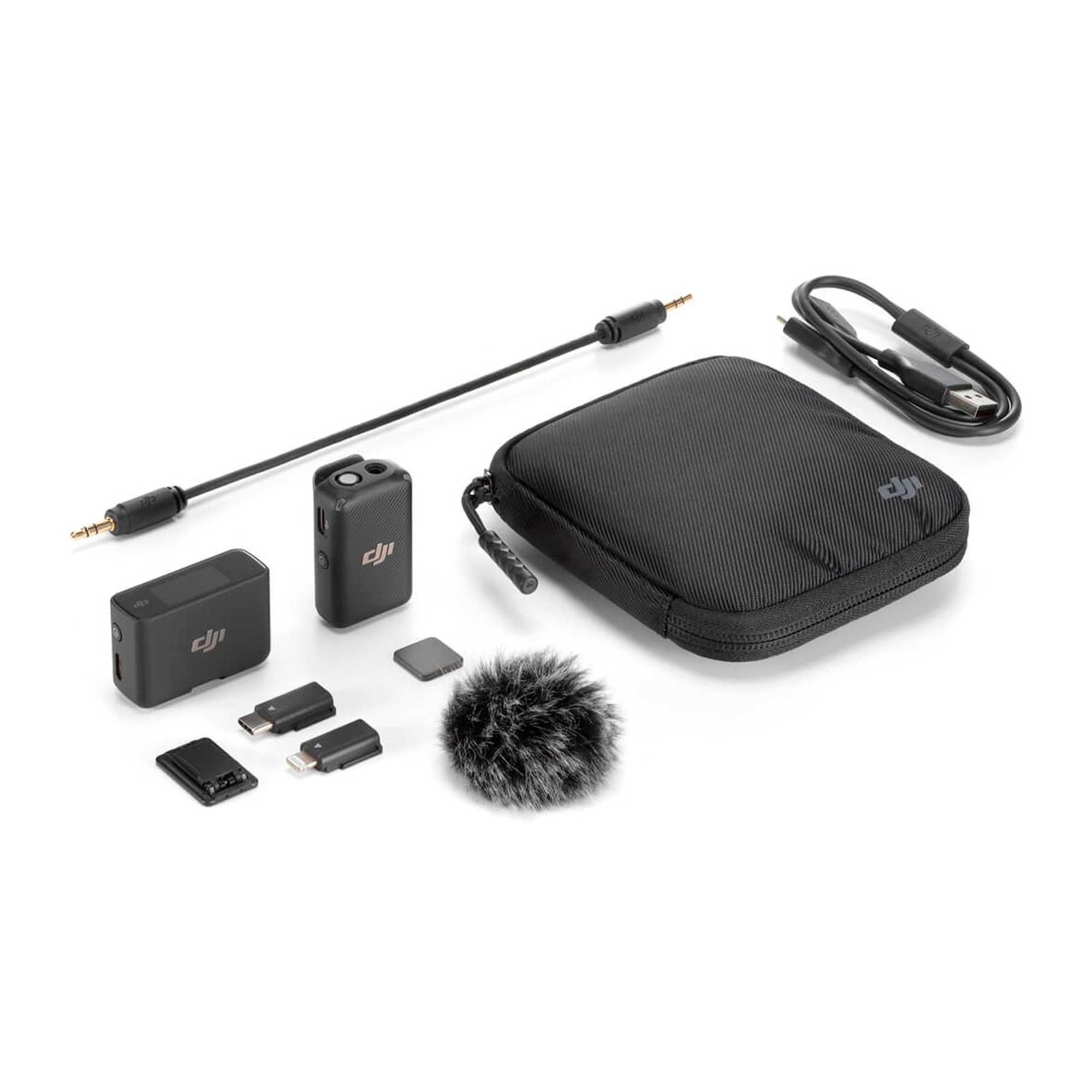Микрофон петличный беспроводной DJI Mic (1 TX + 1 RX) для стрима Новый