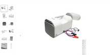 Aparat de aer conditionat portabil 4777 BTU, 600W, 12V-24V-220V