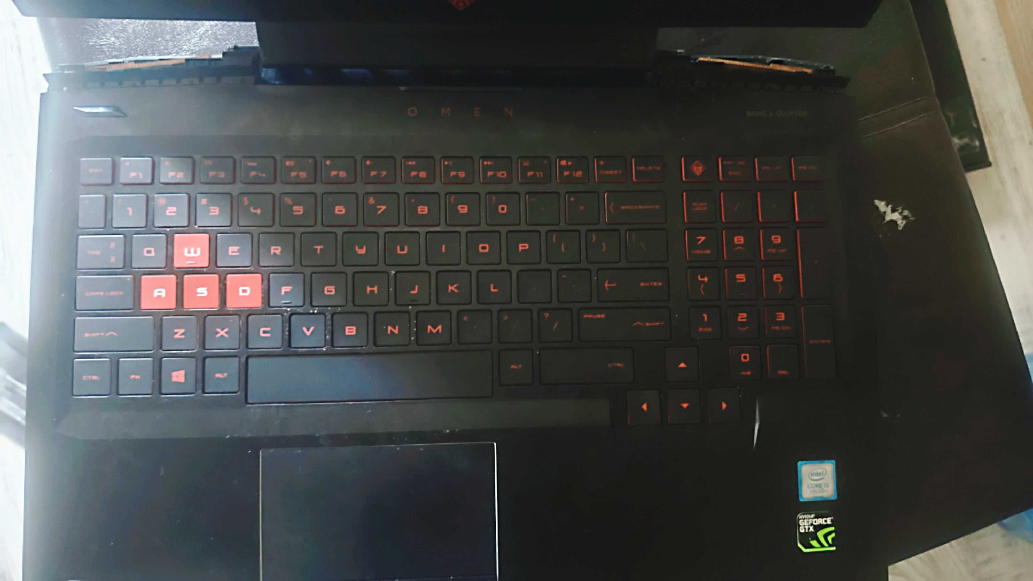 Hp omen 15 i5 7gen 24gb ram gforce 1050ti с проблем