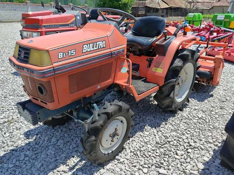 Японски трактор KUBOTA B1-15 15 к.с. 4WD с фреза - ДЖЕЙ ТРЕЙДИНГ