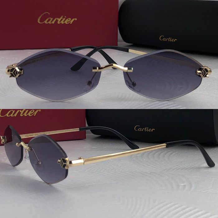 Cartier Panthere  ochelari pentru femei cu romburi 3 culori