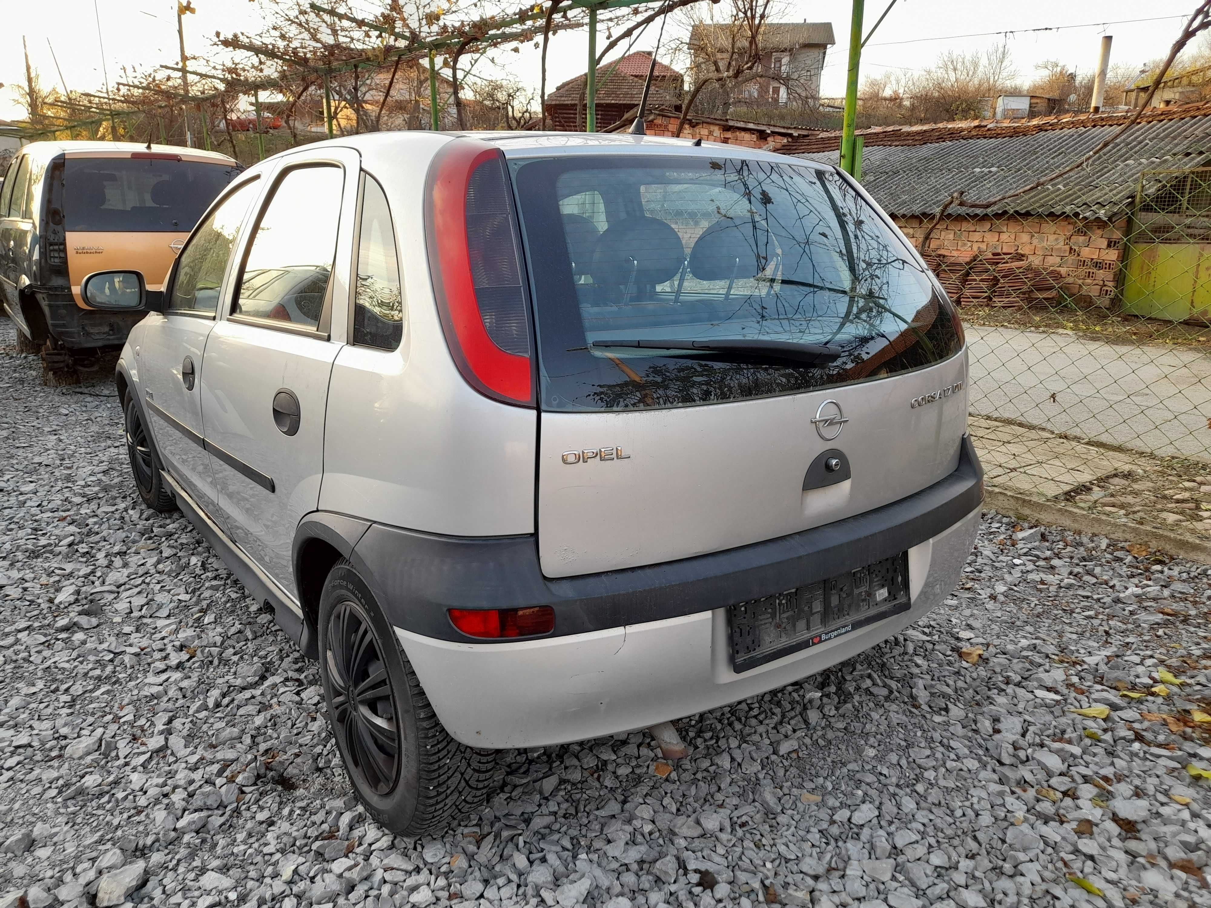 Opel Corsa - 1.7dti -75кс./2002г/- на части