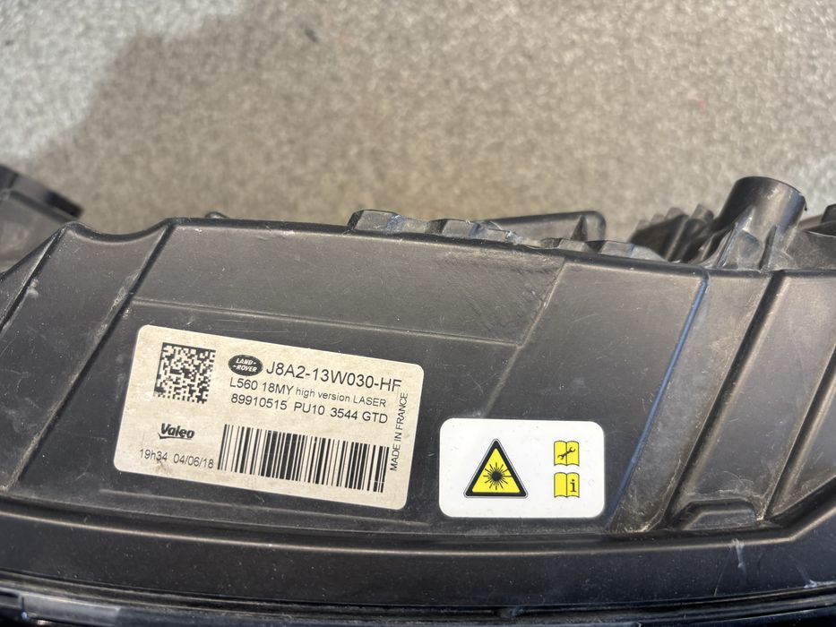 Far farove land rover range rover veler laser