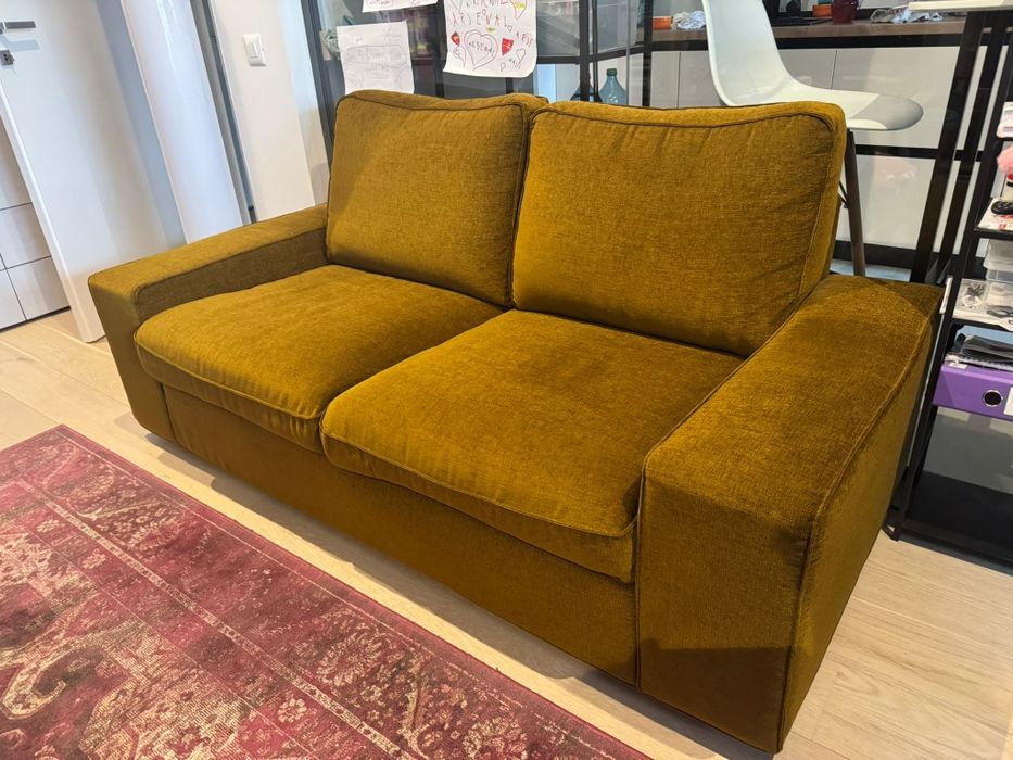 Canapea 3 locuri, complet dehusabilă, stare excelentă – 190×95×80 cm