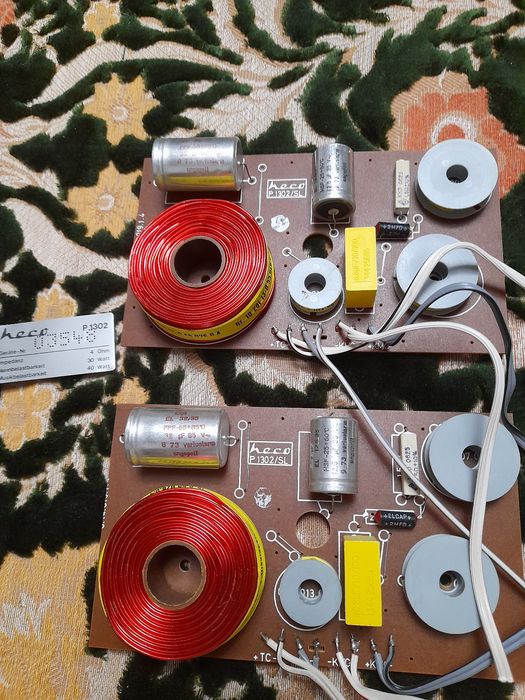 Filtre Heco P1302 și difuzoare bas