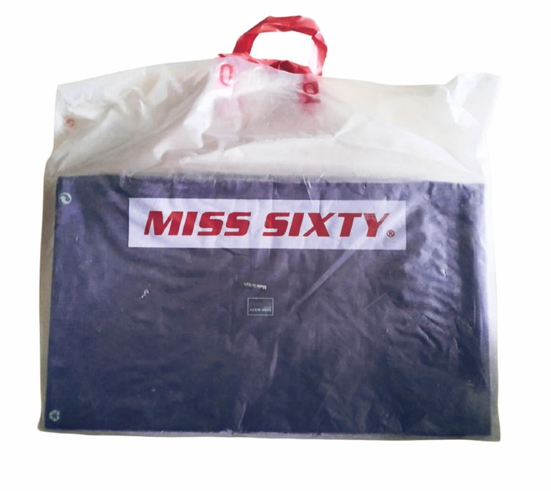 Cizmele lungi Miss Sixty din piele naturală, cu toc înalt și design î