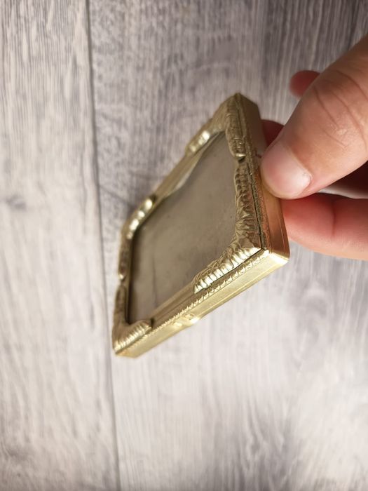 Rama Foto Metalica Foarte Veche Superba