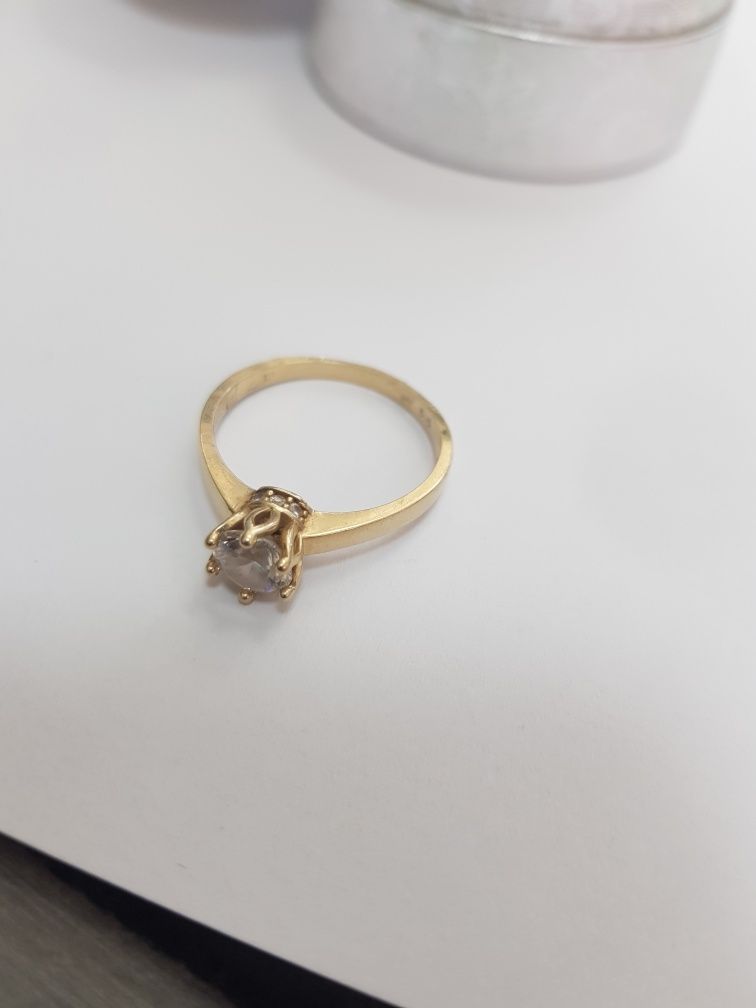 Inel logodna 14k(cdc)staramanet