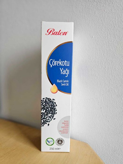 Balen масло от черен кимион студено пресовано за имунитет 250ml