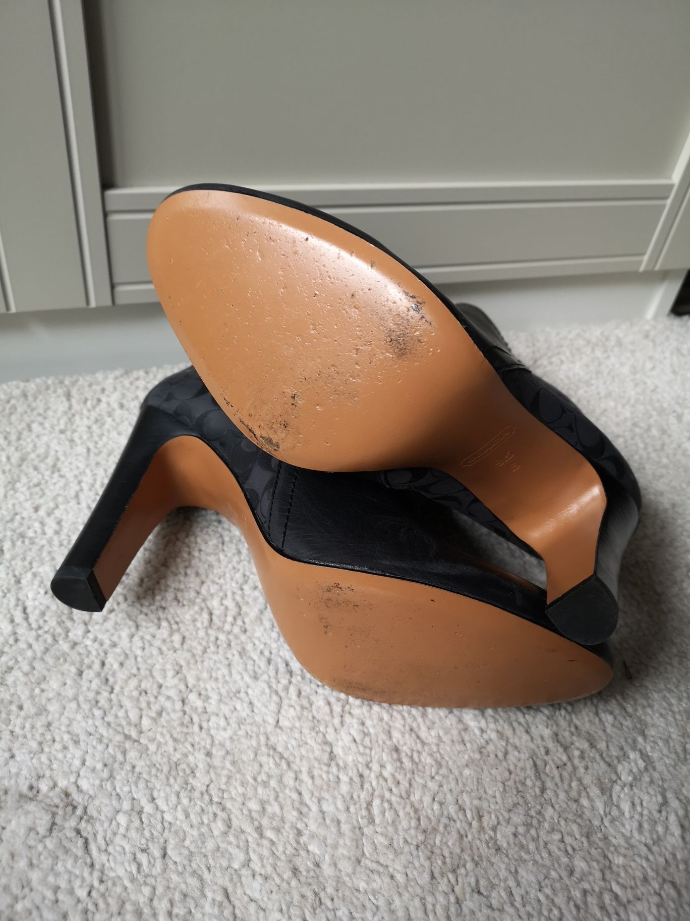 Botine Coach mas 40 piele