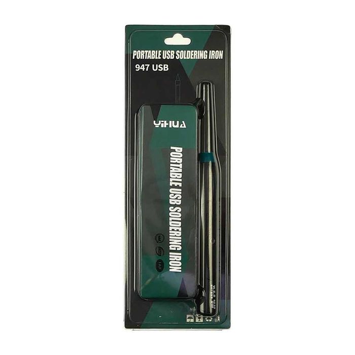 Поялник WEP 947 USB преносим със стойка. захранван от USB 5V, 9W, 500C