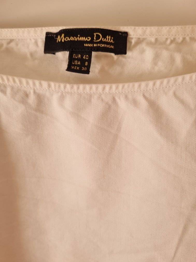 Cămașă Massimo Dutti cu broderie,40