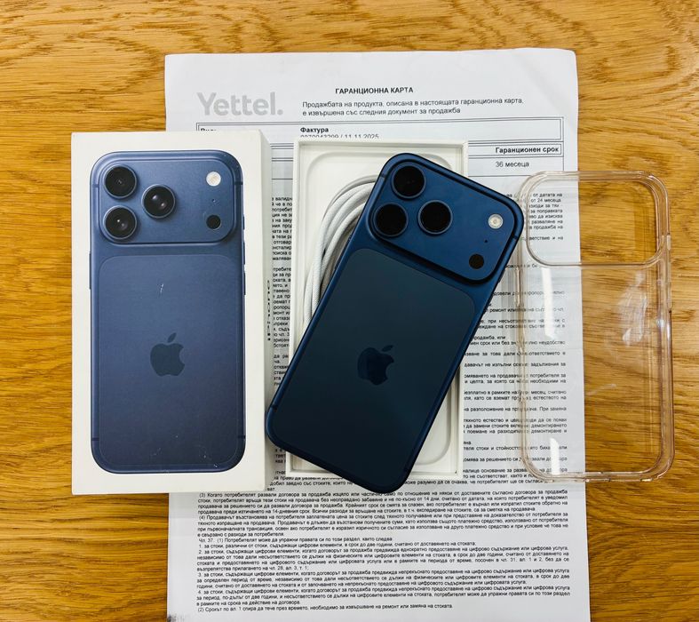 iPhone 17 Pro 256GB Deep Blue Гаранция 36’
