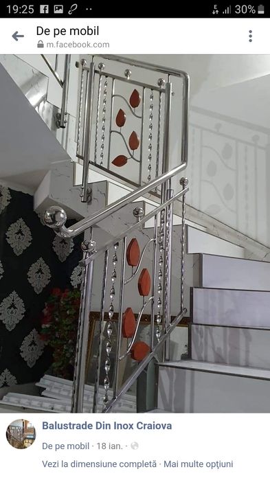 Balustrada din inox b0