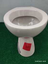 Тоалетна чиния бежова + подарък разтегателна тръба за мръсния канал