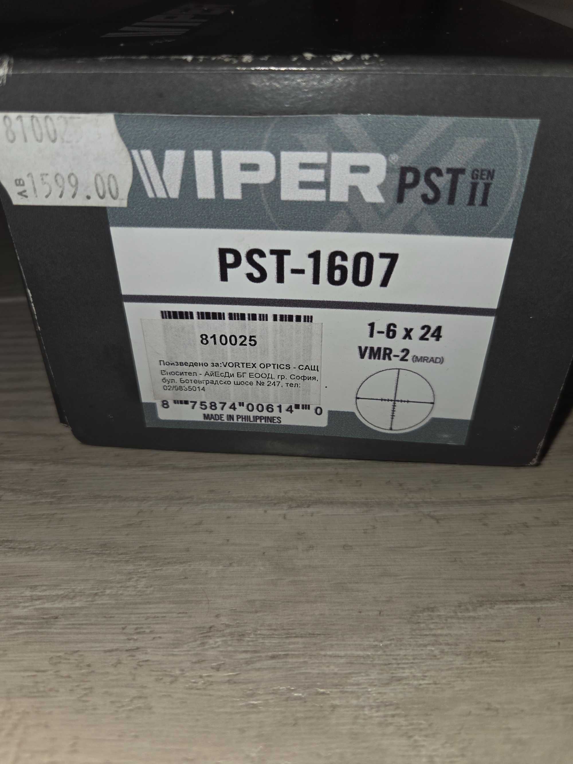Оптика vortex viper 1×6-24 PST