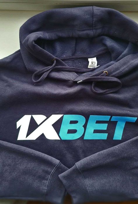 Худи темно синего цвета оверсайз