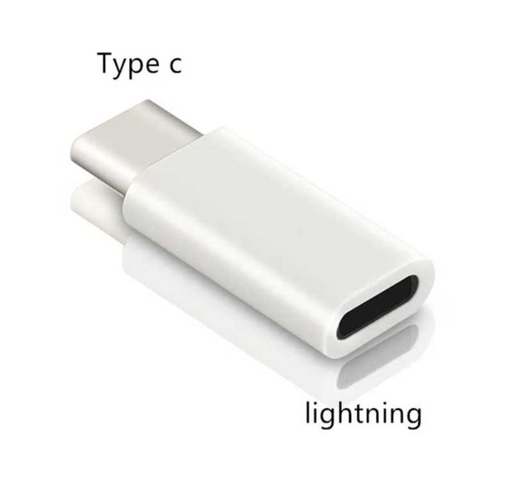 Переходник Apple Lightning — USB Type C для зарядки