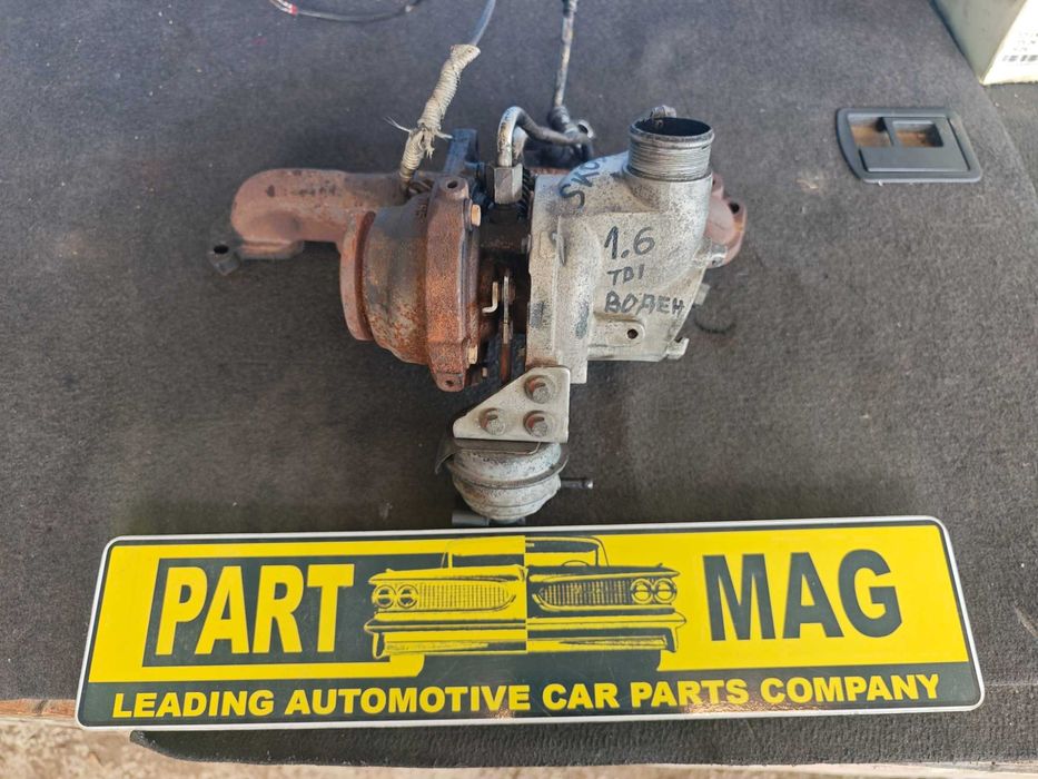 Турбо Audi VW Seat Skoda GTD1244VZ 1.6tdi воден кулер след 2014