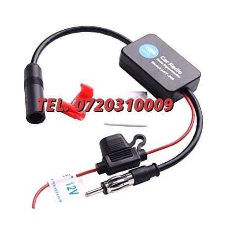 Amplificator Semnal Antena Radio Fm Am Cu Mufa Universala Pentru Navi