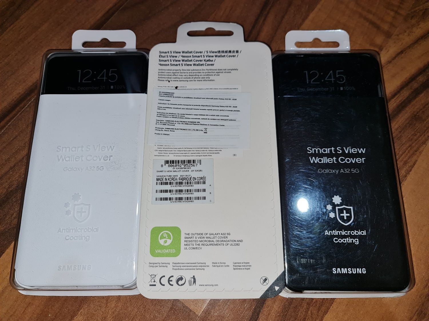 Husa smart activa originala Samsung S View Wallet Cover A32 5G A326