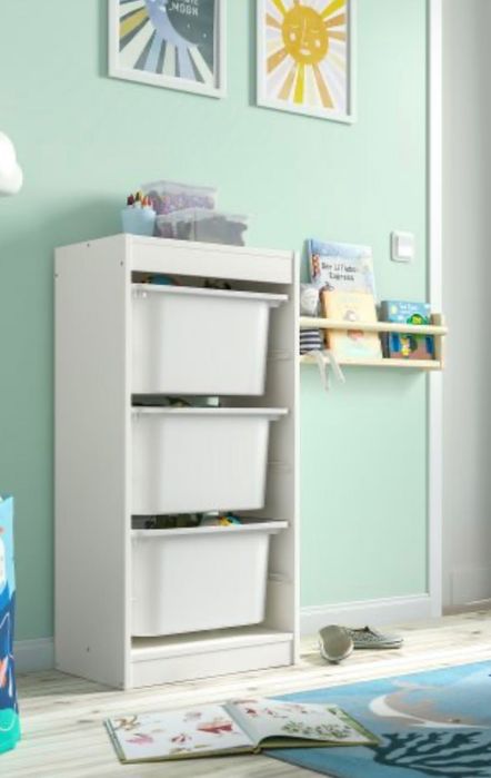 Детска секция с кутии IKEA TROFAST
