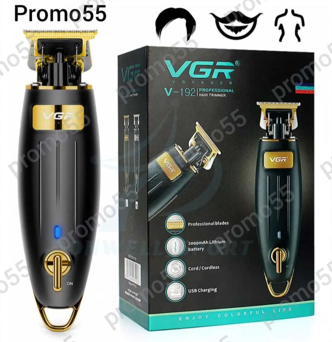 ПРОМО!Професионален тример за подстригване оформяне на коса,брада,тяло