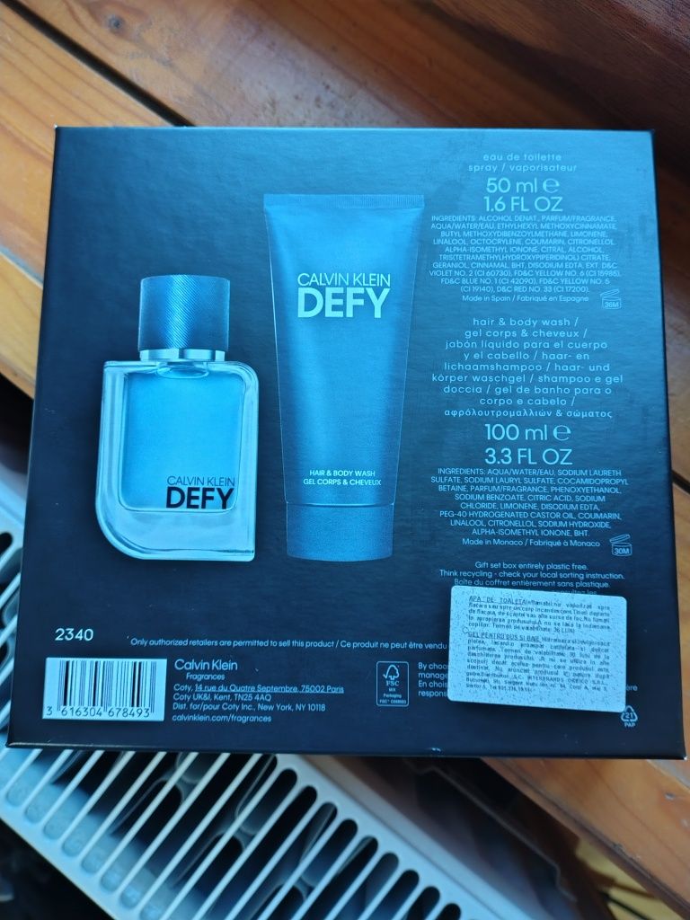 Calvin Klein Defy - Cadou