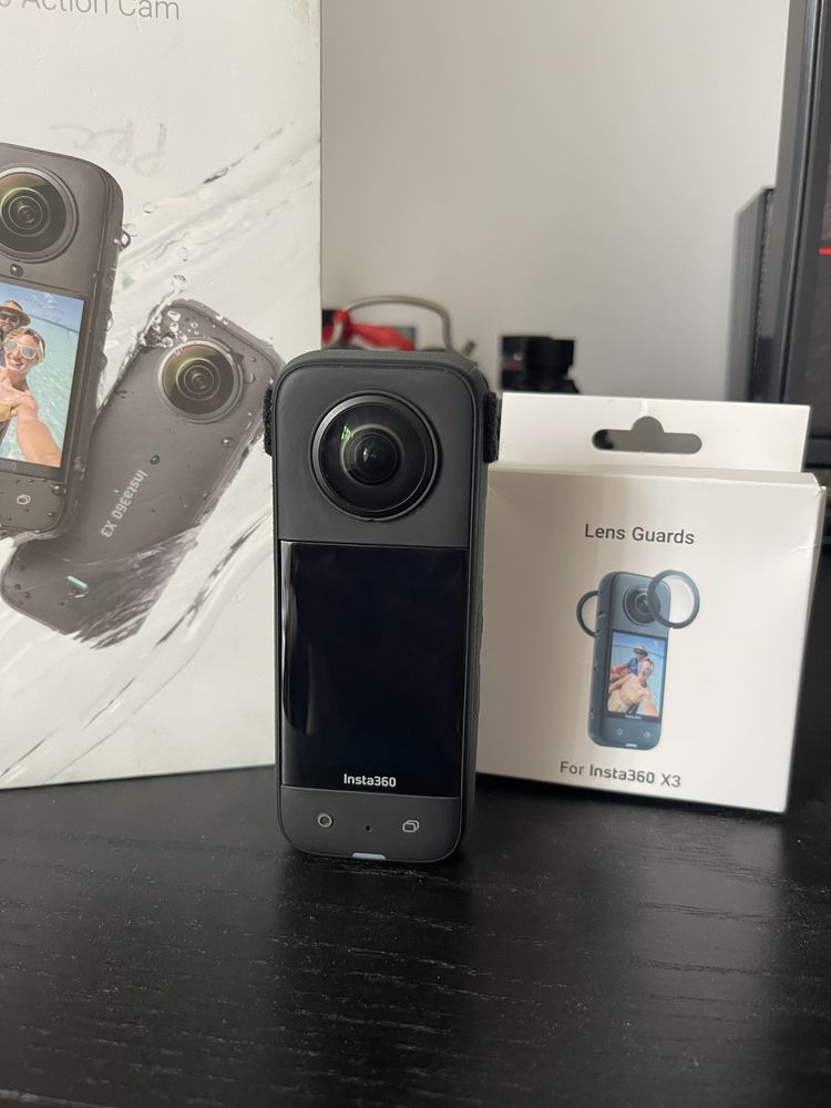 Insta 360 x3 Lens Guard Mic Wind Muff