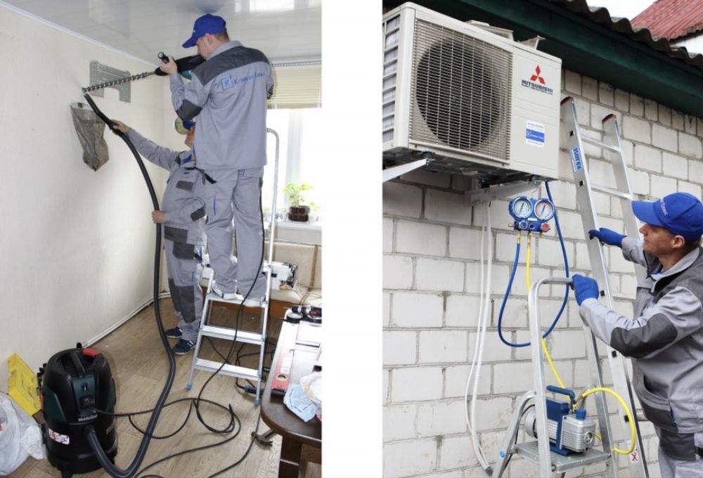 Установка кондиционеров любой сложности — быстро и качественно!