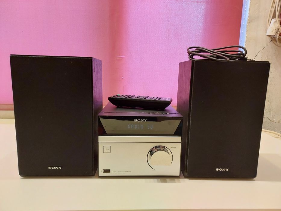 Sistem Sony HCD-S20. CD-PlayerMP3, tunerFM, RDS,USB.Perfect funcțional