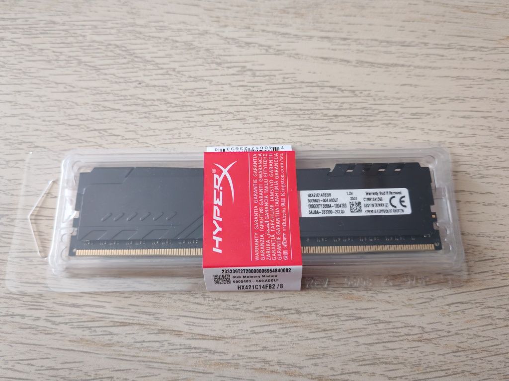 RAM DDR4 8 GB  Hyperx Fury